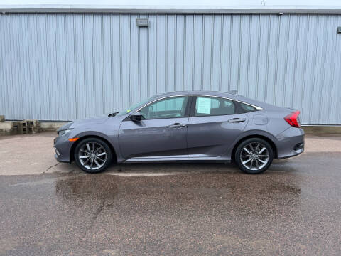 2021 Honda Civic for sale at Jensen's Dealerships in Sioux City IA