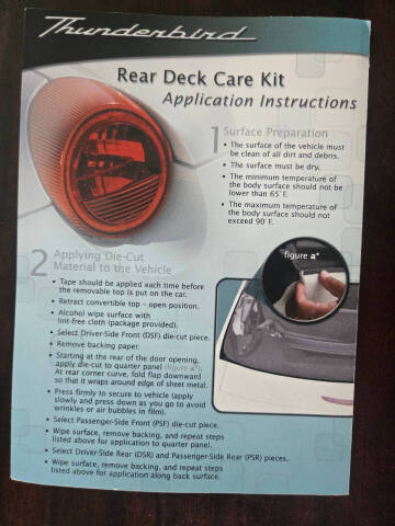 2002 Ford Thunderbird Deluxe