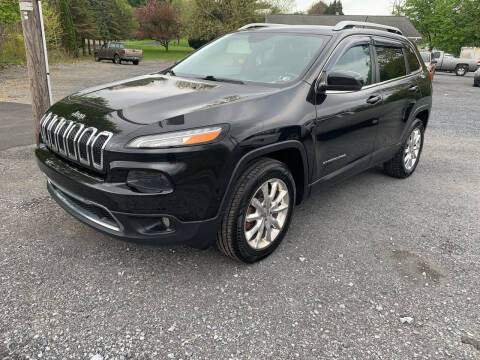 2015 Jeep Cherokee for sale at Walts Auto Center in Cherryville PA