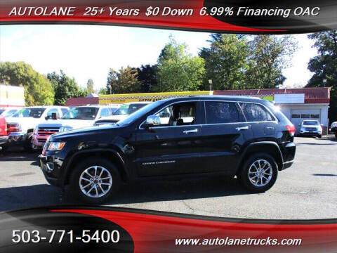 2016 Jeep Grand Cherokee for sale at AUTOLANE in Portland OR