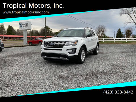 2016 Ford Explorer for sale at Tropical Motors, Inc. in Riceville TN