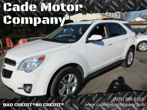 2014 Chevrolet Equinox for sale at Cade Motor Company in Lawrence Township NJ