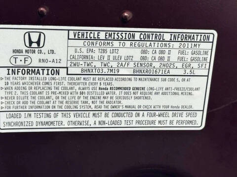 2011 Honda Pilot Touring