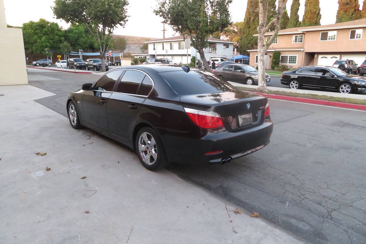 2008 BMW 5 Series for sale at The Car Vendor LLC in Bellflower, CA