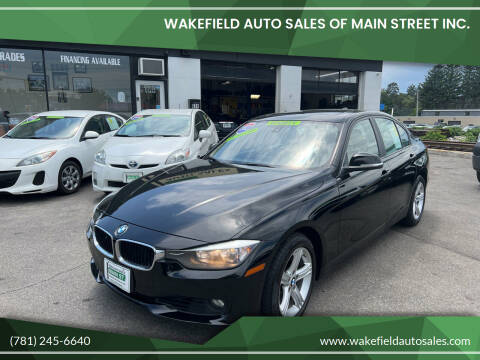 2013 BMW 3 Series for sale at Wakefield Auto Sales of Main Street Inc. in Wakefield MA