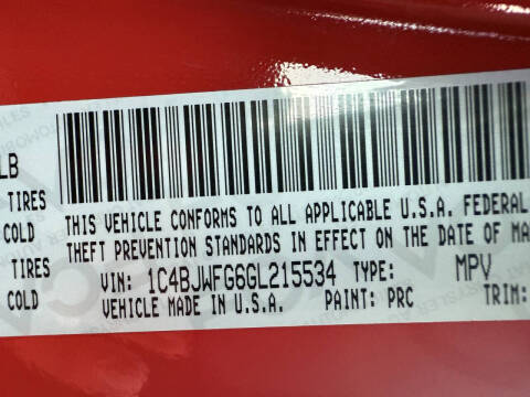 2016 Jeep Wrangler Unlimited Rubicon