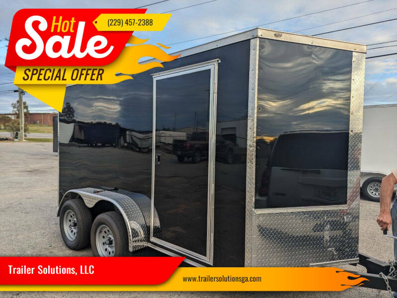 2025 6x12 Tandem Axle  6x12TA Enclosed Cargo Trailer  for sale at Trailer Solutions, LLC in Fitzgerald GA