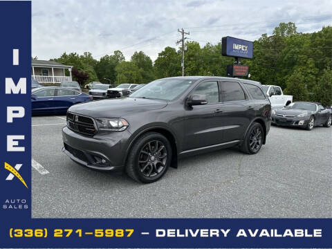 2017 Dodge Durango for sale at Impex Auto Sales in Greensboro NC