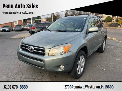 2006 Toyota RAV4 for sale at Penn Auto Sales in West Lawn PA