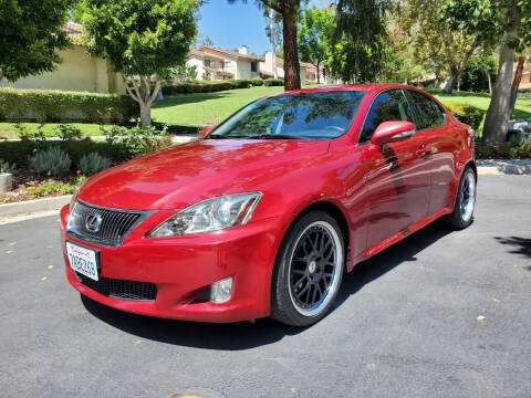2010 Lexus IS 250 for sale at E MOTORCARS in Fullerton CA