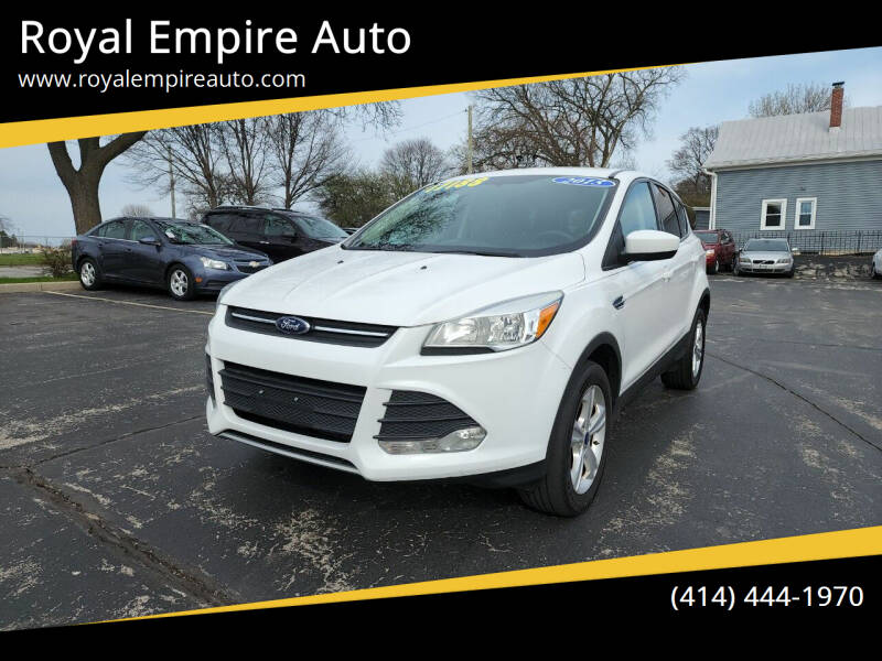 2015 Ford Escape for sale at Royal Empire Auto in Milwaukee WI