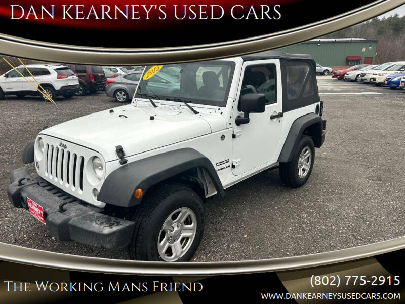 2015 Jeep Wrangler for sale at DAN KEARNEY'S USED CARS in Center Rutland VT