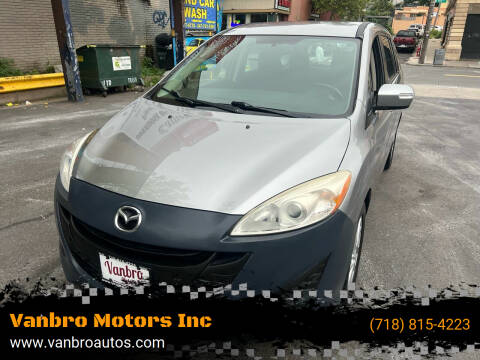 2013 Mazda MAZDA5 for sale at Vanbro Motors Inc in Staten Island NY