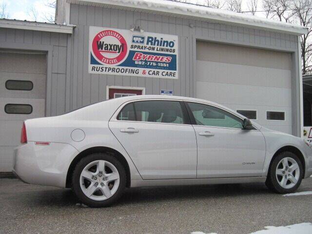 2010 Chevrolet Malibu for sale at BYRNES RUST PROOFING CENTER AND AUTO SALES in North Clarendon VT