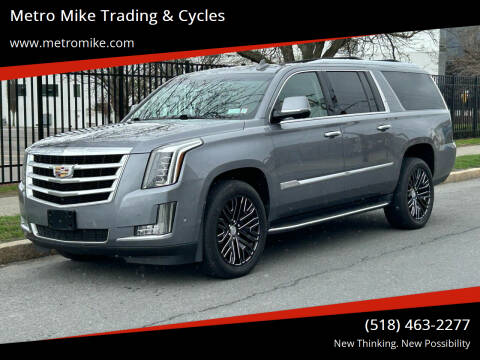 2019 Cadillac Escalade ESV for sale at Metro Mike Trading & Cycles in Albany NY