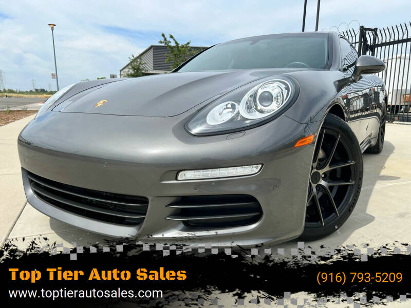 2014 Porsche Panamera for sale at Top Tier Auto Sales in Sacramento CA