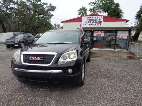 2010 GMC Acadia for sale at EAST LAKE TRUCK & CAR SALES in Holiday FL
