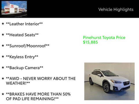 2019 Subaru Crosstrek 2.0i Limited