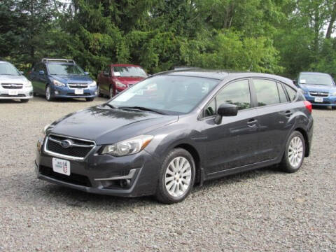 2016 Subaru Impreza for sale at CROSS COUNTRY ENTERPRISES in Hop Bottom PA