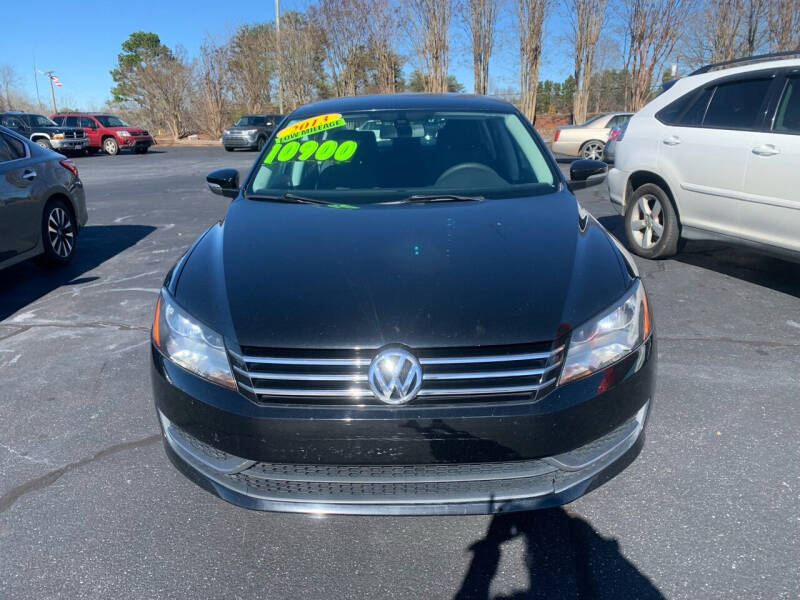 2013 Volkswagen Passat for sale at Doug White's Auto Wholesale Mart in Newton NC