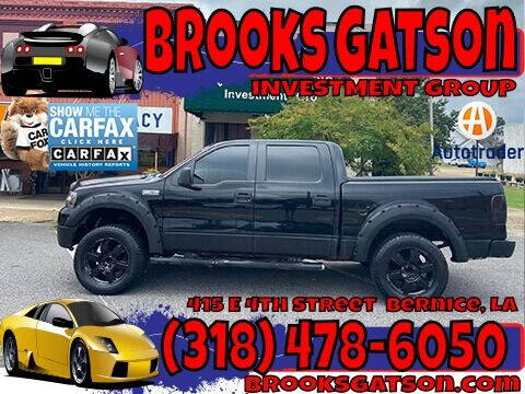 2008 Ford F-150 for sale at Brooks Gatson Investment Group in Bernice LA