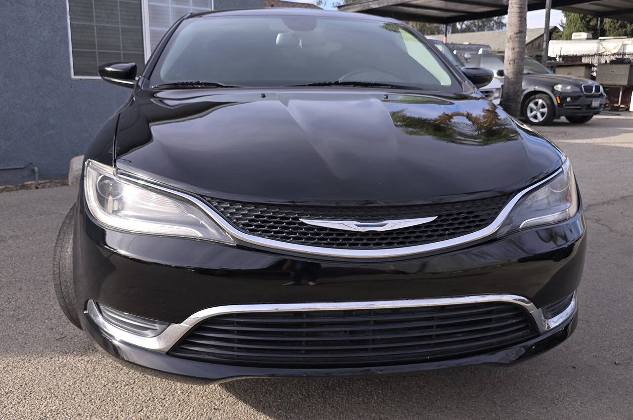 2015 Chrysler 200 for sale at High Rev Autos in Fontana, CA