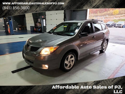 2004 Pontiac Vibe for sale at Affordable Auto Sales of PJ, LLC in Port Jervis NY