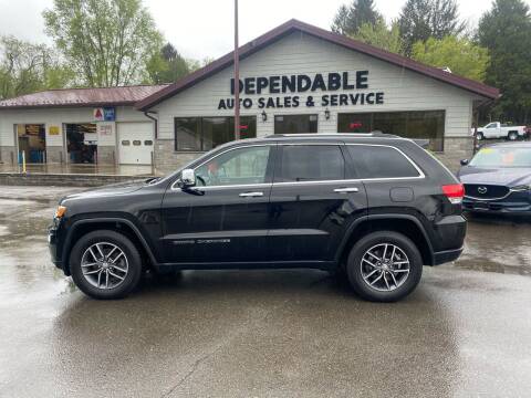 2017 Jeep Grand Cherokee for sale at Dependable Auto Sales and Service in Binghamton NY