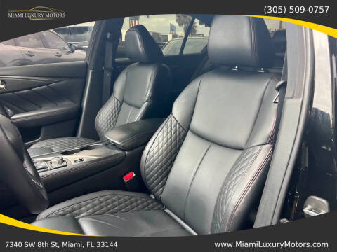 2023 Infiniti Q50 Red Sport 400