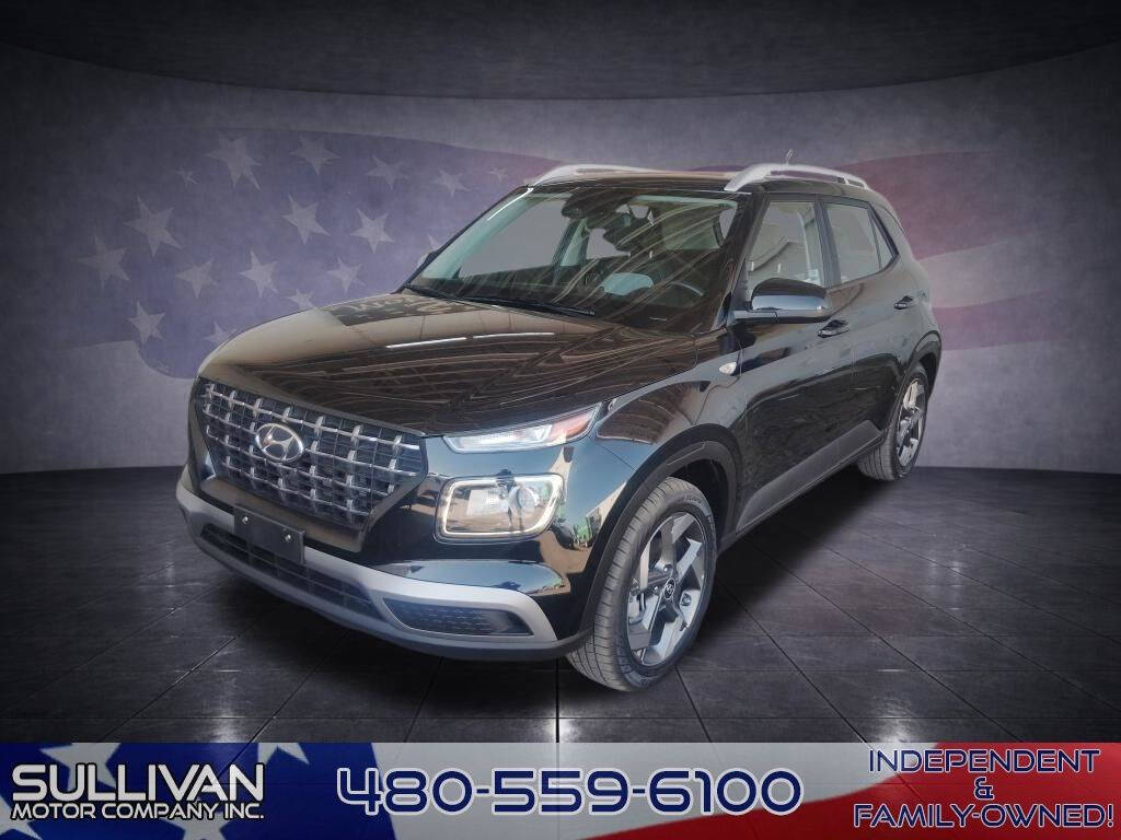 Black 2025 Hyundai VENUE SEL SEL 4dr Crossover 1