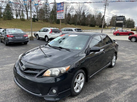 2012 Toyota Corolla for sale at Car Factory of Latrobe in Latrobe PA