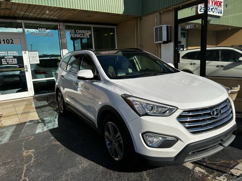2013 Hyundai Santa Fe for sale at Tony Rose Auto Sales in Rochester NY