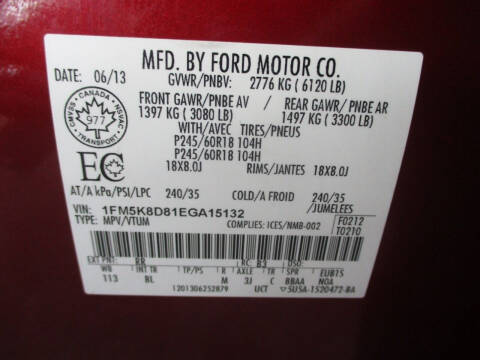 2014 Ford Explorer XLT