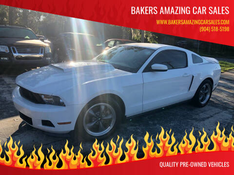 2011 Ford Mustang for sale at Bakers Amazing Car Sales in Jacksonville FL