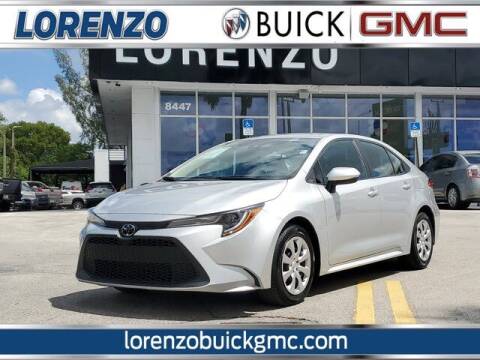 2020 Toyota Corolla for sale at Lorenzo Buick GMC in Miami FL