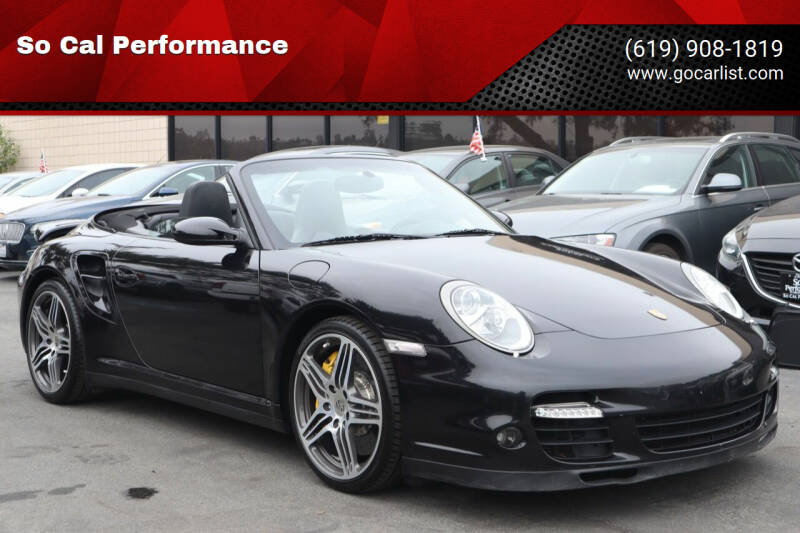 2008 Porsche 911 for sale at So Cal Performance SD, llc in San Diego CA