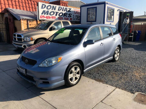 2004 Toyota Matrix for sale at DON DIAZ MOTORS in San Diego CA
