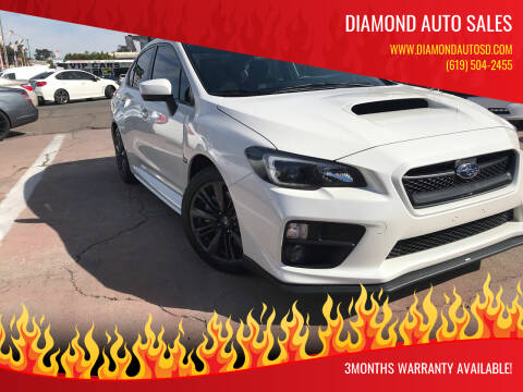 2017 Subaru WRX for sale at DIAMOND AUTO SALES in El Cajon CA