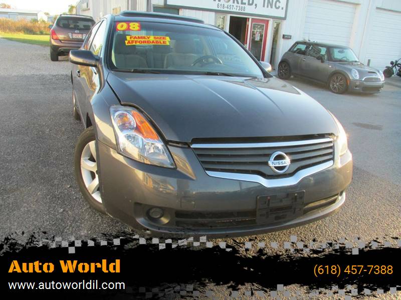 2008 Nissan Altima for sale at Auto World in Carbondale IL