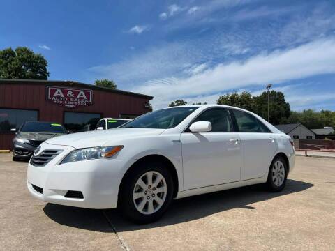 2008 Toyota Camry Hybrid for sale at A & A Auto Sales in Fayetteville AR