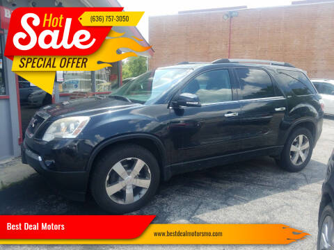 2012 GMC Acadia for sale at Best Deal Motors in Saint Charles MO