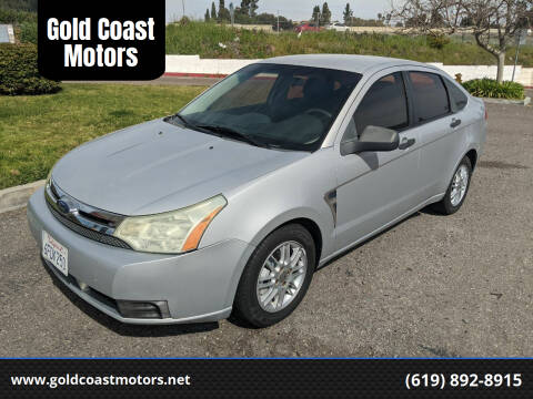 2008 Ford Focus for sale at Gold Coast Motors in Lemon Grove CA