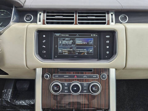 2016 Land Rover Range Rover HSE