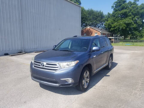 2013 Toyota Highlander for sale at Advance Auto Sales - Cash Deals! in Muscle Shoals AL