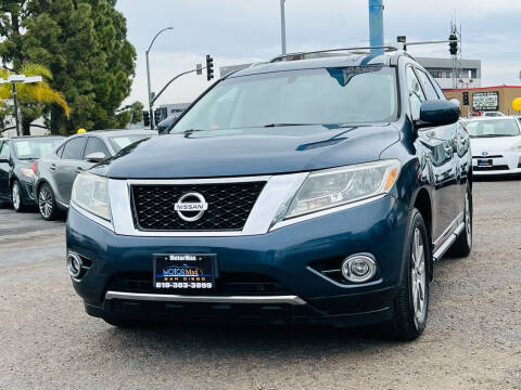 2013 Nissan Pathfinder for sale at MotorMax in San Diego CA