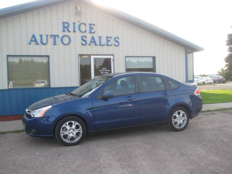 2009 Ford Focus for sale at Rice Auto Sales in Rice MN