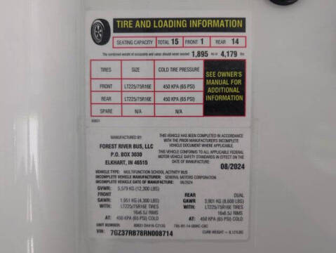 2024 GMC Savana 3500