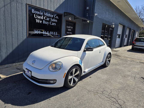 2012 Volkswagen Beetle for sale at Bowie Motor Co in Bowie MD