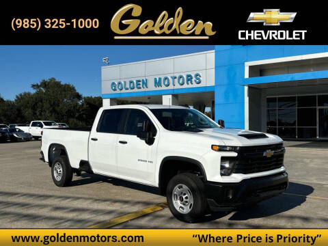 2024 Chevrolet Silverado 2500HD for sale at GOLDEN MOTORS in Cut Off LA