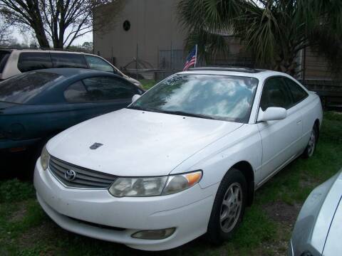 2003 Toyota Camry Solara for sale at THOM'S MOTORS in Houston TX